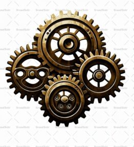 Steampunk Zahnräder